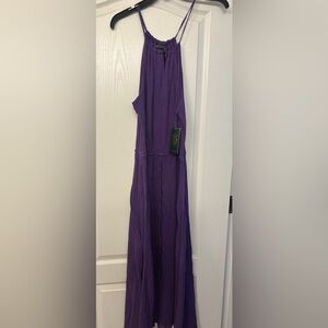 Ralph Lauren‎ Purple  Cotton Gauze Dress